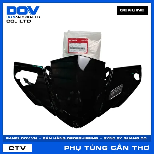 BỘ NẮP TRƯỚC TAY LÁI *NHA69P* AIR BLADE, AIR BLADE 110 — 53210KVGV20ZB