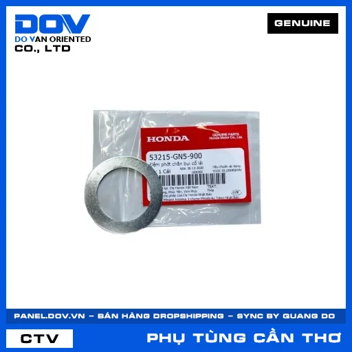 ĐỆM PHỚT CHẮN BỤI CỔ LÁI AIR BLADE 110, CLICK 110, PCX, PCX 125 — 53215GN5900