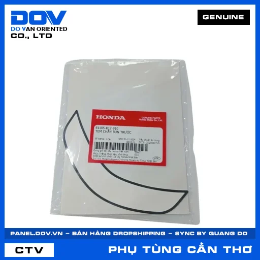 TEM CHẮN BÙN TRƯỚC (dè) — 61105K12910