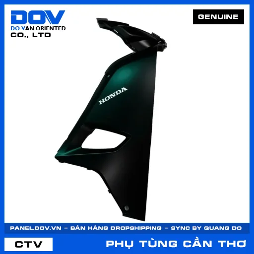 BỘ ỐP ỐNG YẾM PHẢI *NHA76M* WAVE, WAVE ALPHA 110 — 64200K89VA0ZA