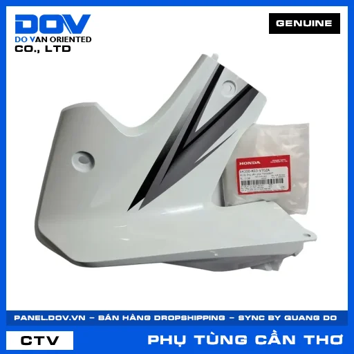 BỘ ỐP ỐNG YẾM PHẢI *NHA96P* WAVE, WAVE RSX 110 — 64300K03V70ZA
