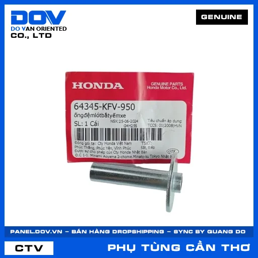ỐNG ĐỆM LÓT BẮT YẾM XE SUPER DREAM — 64345KFV950