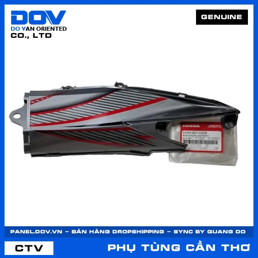 BỘ ỐP TRUNG TÂM PHẢI*NHB25* WAVE, WAVE RSX 110 — 64350K03V20ZB