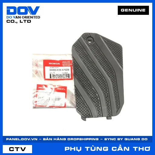 NẮP ẮC QUY *TBLACK* (bình điện) — 64460K59A70ZB
