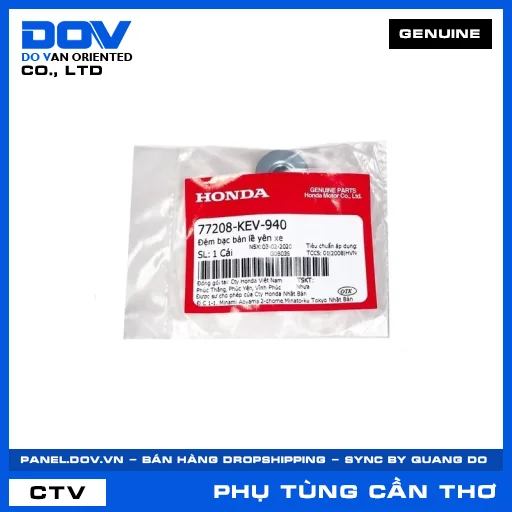 Đệm bạc bản lề yên xe — 77208KEV940