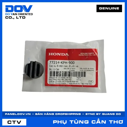 CAO SU B ĐỆM BẢN LỀ YÊN XE AIR BLADE 125, BLADE 110, CB500X, FUTURE 125 — 77214KPH900