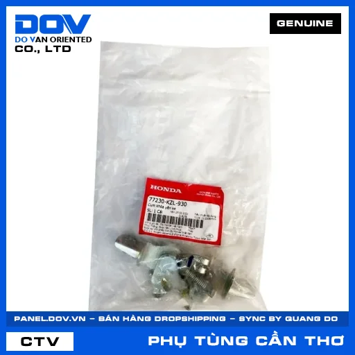 CỤM KHÓA YÊN XE VISION 110 — 77230KZL930
