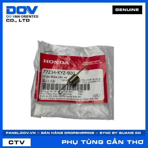 LÒ XO KHÓA YÊN XE FUTURE 125, ICON E, LEAD 125, REBEL 1100 — 77234KYZ900