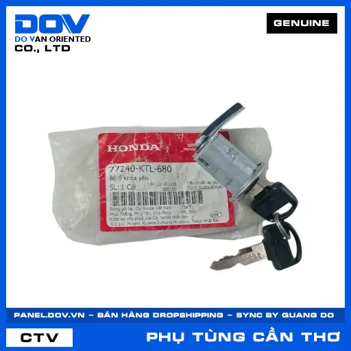 BỘ Ổ KHÓA YÊN WAVE 100 — 77240KTL680