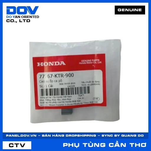 CAO SU ỐP CA PÔ AIR BLADE 125/160, SH 350, VISION 110, WINNER 150 — 77267KTR900