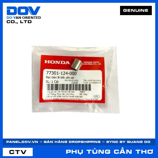BẠC BẢN LỀ BẮT YÊN XE SUPER DREAM — 77301124000