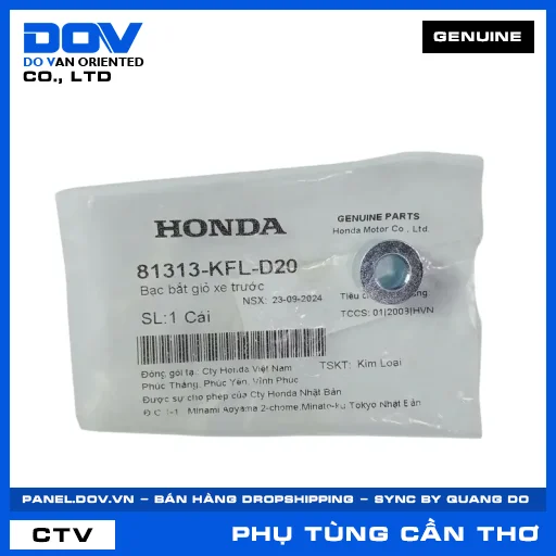 BẠC BẮT GIỎ XE TRƯỚC WAVE ALPHA — 81313KFLD20