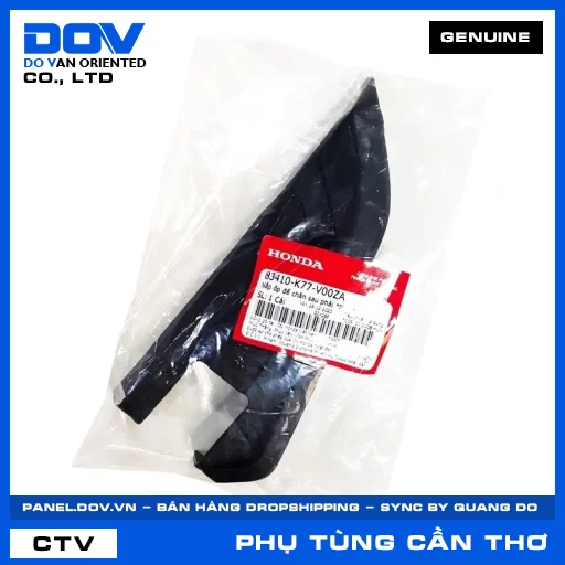 NẮP ỐP ĐỂ CHÂN SAU PHẢI *NH1* SH, SH 125/150 — 83410K77V00ZA