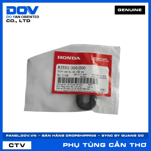 NÚM CAO SU CÀI CỐP XE CB250 NIGHTHAWK, CB300R, CB350 H'NESS, CB500F — 83551300000