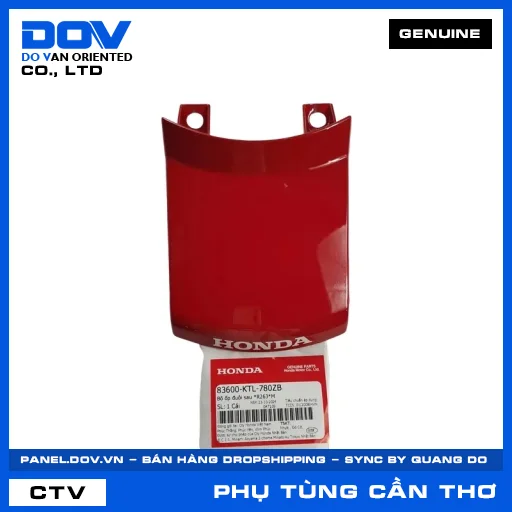 BỘ ỐP ĐUÔI SAU *R263*M WAVE, WAVE ALPHA — 83600KTL780ZB