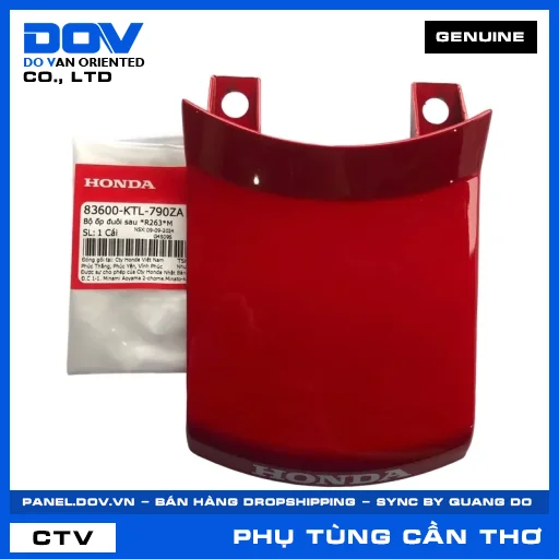 BỘ ỐP ĐUÔI SAU *R263*M WAVE — 83600KTL790ZA