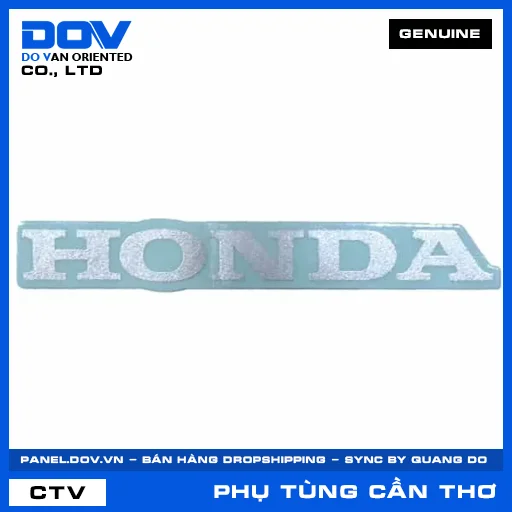 MÁC CHỮ HONDA 75MM *NH411* PCX, PCX 125, PCX 125/150, PCX 160 — 86101K35V00ZA