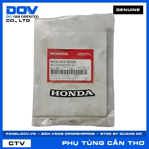 TEM CHỮ HONDA 65MM *ALL* FUTURE 125 — 86101KYZ900ZA