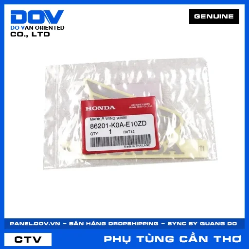 TEM CÁNH CHIM PHẢI 90MM CB300R — 86201K0AE10ZD