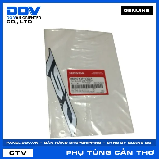 TEM ỐP TRƯỚC PHẢI *NHB25* — 86640K1FV30ZA