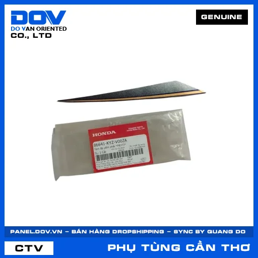 TEM ỐP YẾM PHẢI *PB373* — 86641KYZV00ZA