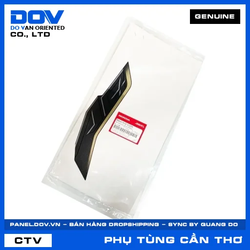 TEM ỐP TRƯỚC TRÁI A *TYPE1* AIR BLADE 125/150 — 86642K1GV10ZA
