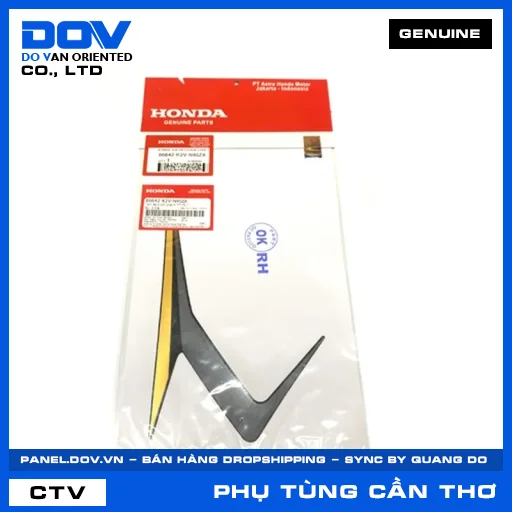 TEM ỐP TRƯỚC PHẢI A *TYPE1* — 86642K2VN40ZA