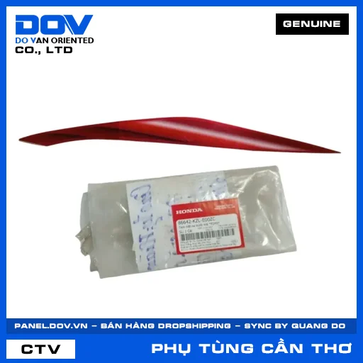 TEM MẶT NẠ TRƯỚC TRÁI *R340* VISION 110 — 86642KZLE00ZC