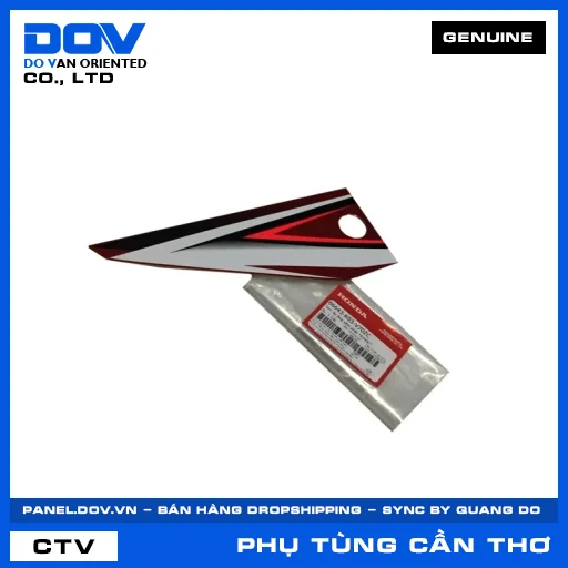 TEM ỐP ỐNG YẾM PHẢI *R340C* WAVE RSX 110 — 86643K03V70ZC