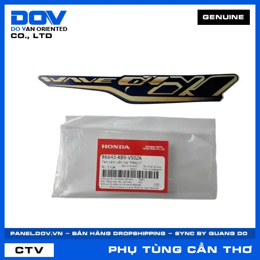 TEM CÁNH YẾM TRÁI *PB421* WAVE ALPHA 110 — 86643K89V50ZA