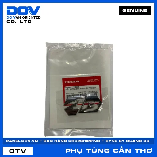 BIỂU TƯỢNG CHỮ AIR BLADE *TYPE1* AIR BLADE 125/150, AIR BLADE 125/160 — 86644K1FV10ZB