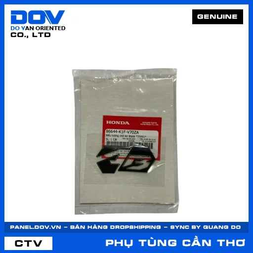 BIỂU TƯỢNG CHỮ AIR BLADE *TYPE1* — 86644K1FV70ZA