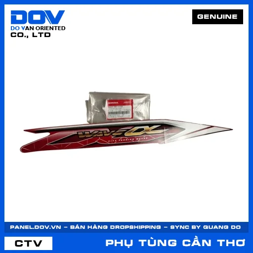 TEM ỐP SƯỜN PHẢI *R263* WAVE ALPHA 110 — 86644K89V20ZE