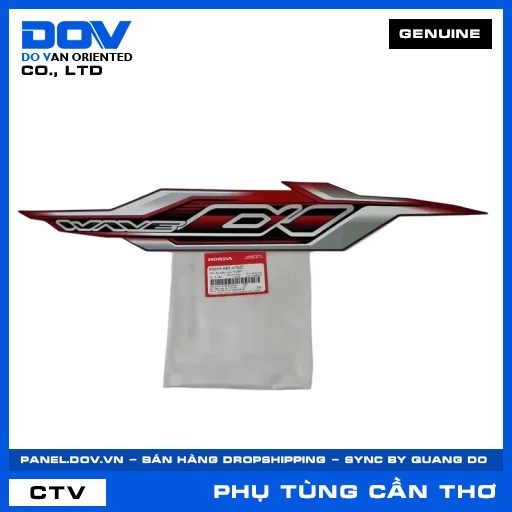 TEM ỐP SƯỜN PHẢI *R389* WAVE ALPHA 110 — 86644K89V70ZC