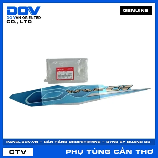TEM ỐP SƯỜN TRÁI *B203M* WAVE ALPHA 110 — 86645K89V30ZC
