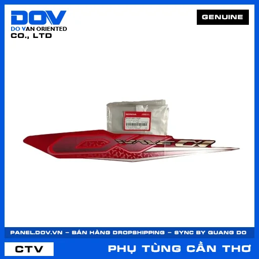 TEM ỐP SƯỜN TRÁI *R263* WAVE ALPHA 110 — 86645K89V30ZF