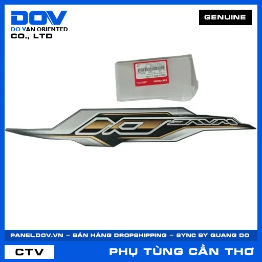 TEM ỐP SƯỜN TRÁI *NHA76* WAVE ALPHA 110 — 86645K89V70ZD