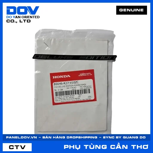 CHỮ DELUXE EDITION R340B,R340X AIR BLADE 125 — 86646K27V10ZC
