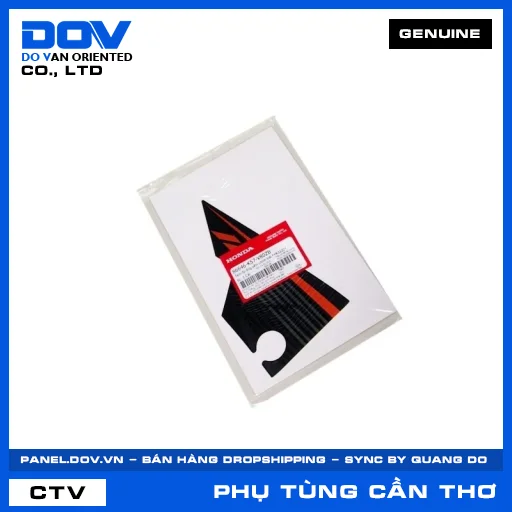 TEM ỐP ỐNG YẾM CHÍNH TRÁI *YR322C* — 86646K57V80ZB