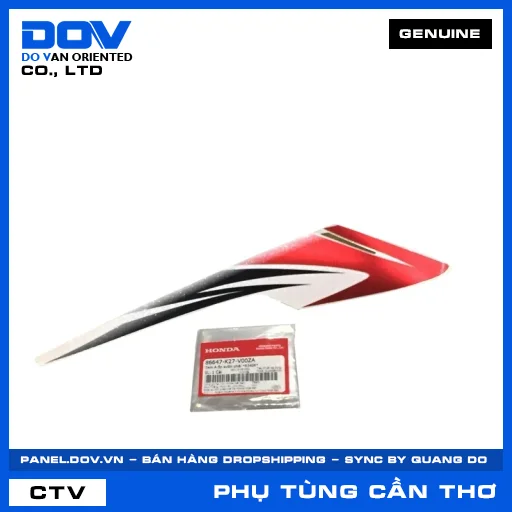 TEM A ỐP SƯỜN PHẢI *R340X* AIR BLADE 125 — 86647K27V00ZA