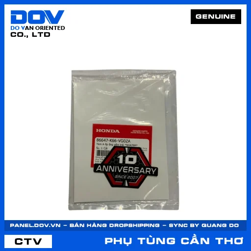 TEM A ỐP ỐNG YẾM TRÁI *NHA76M* — 86647K66VG0ZA