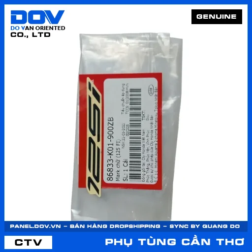MARK CHỮ (125 FI) SH 125/150 — 86833K01900ZB