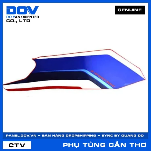TEM ỐP BÌNH XĂNG BÊN PHẢI *TYPE1* CBR150R — 86833K45NZ0ZA