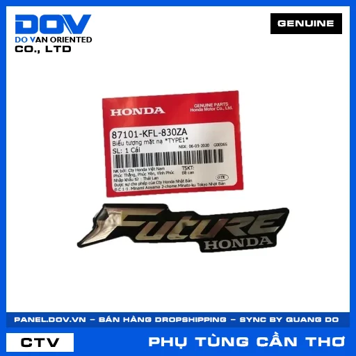 BIỂU TƯỢNG MẶT NẠ *TYPE1* — 87101KFL830ZA