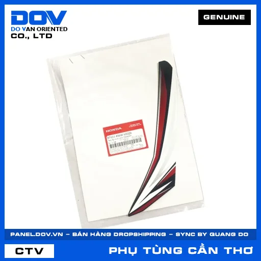 TEM ỐP TRƯỚC PHẢI *NHA69P* WAVE RSX 110 — 87101KWWV00ZA
