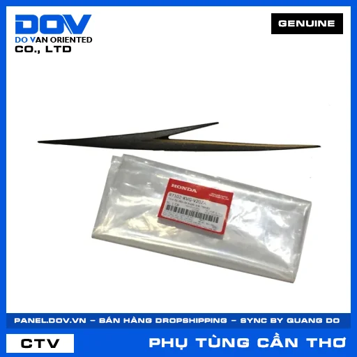 TEM ỐP ĐÈN FA TRƯỚC TRÁI *NHA6 AIR BLADE 110 — 87102KVGV20ZA