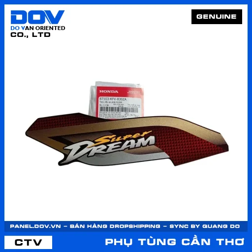TEM CỐP XE PHẢI R150F SUPER DREAM — 87103KFV830ZA