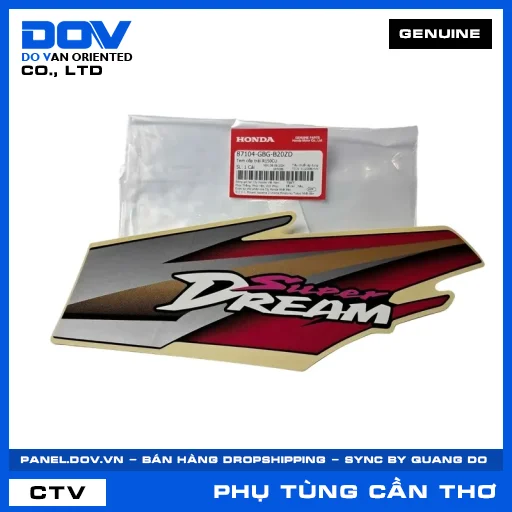 TEM CỐP TRÁI R150CU DREAM — 87104GBGB20ZD