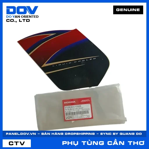TEM ỐP YẾM TRÁI TRƯỚC *R313C* AIR BLADE 110 — 87104KVGV10ZB