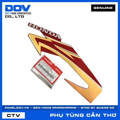 TEM ỐP YẾM TRÁI TRƯỚC *R313C* AIR BLADE 110 — 87104KVGV20ZC